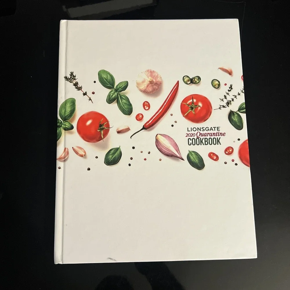 Lionsgate 2020 Quarantine Cookbook Hardcover Yuna Kim VERY RARE HTF